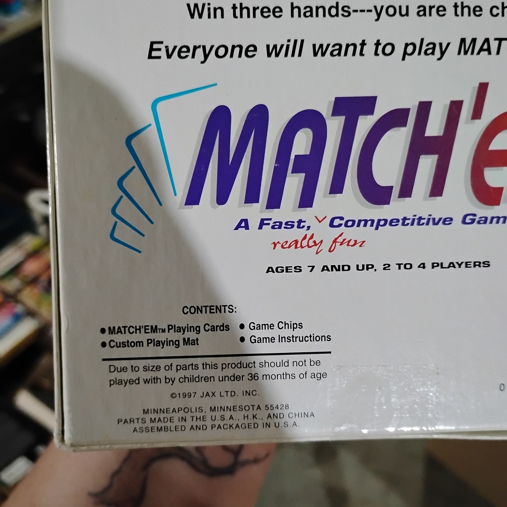 Match'Em Competitive Board Game - Multicolor - Picture 6 of 7